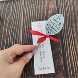Garden Marker Friendship Gifts Label Stake, Creative Plant Marker Spoon Tag, Metal Garden Decorative Sign, Perfect Birthday Gardening Gifts for Friends