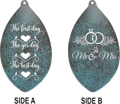 ASTARIN Personalized 20th 50th Anniversary Wind Chime, Happy Anniversary Wedding Valentine's Day Gift for Wife Husband Men Women, Golden Keepsake Decorations for Parents Couples(Produced in USA)