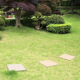 15 Decorative Stepping Stones that Stake Into The Ground - Decorative Walkway for Outdoor Pathway,Lawn,Yard,Home,or Garden Pathway Pavers - Resin Material