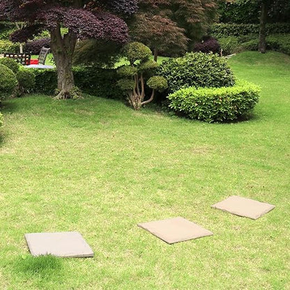 15 Decorative Stepping Stones that Stake Into The Ground - Decorative Walkway for Outdoor Pathway,Lawn,Yard,Home,or Garden Pathway Pavers - Resin Material