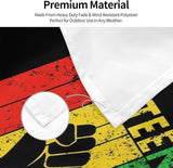 Juneteenth Flag 3x5 Ft - Freedom Day June 19th Banner - Black History Month Decor - Durable Indoor Outdoor Flag with Brass Grommets