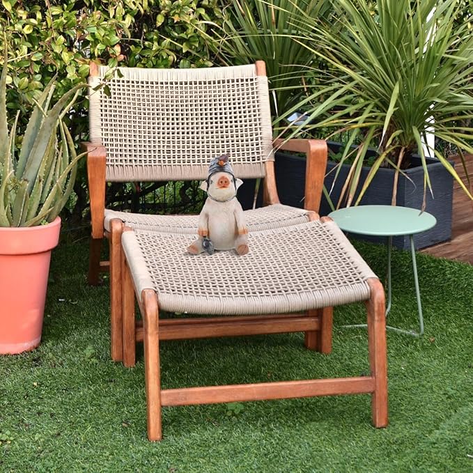 Decorative Lights Garden Landscape Ornament Pig Statue Ornament Garden Adornment Courtyard Resin Adorn Resin Statue Pig Statue Adorn Craft Ornament Adornment