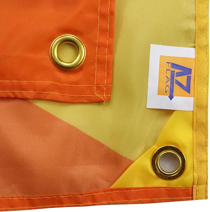 AZ FLAG Bhutan Flag 150 x 90 cm with 4 Eyelets for Balcony or Wall