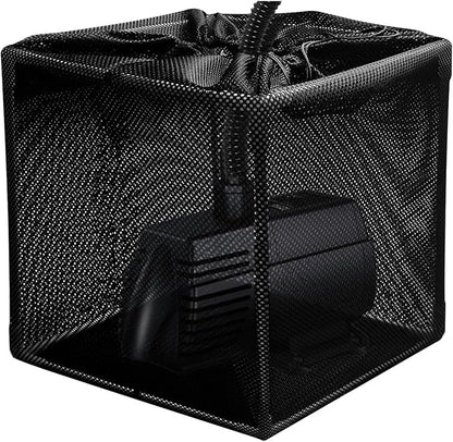 10 Inch Pond Filter Box,Pond Pump Filter Bag,Anti-Clogging Pond Filter,Suitable for Ponds, Waterfalls, Koi Ponds and Swimming Pools.
