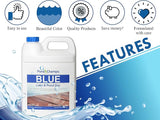 Blue Lake and Pond Dye - One Gallon of Professional Lake & Pond Dye - Treats Up to 1 Acre - Royal Blue Color - Safe for Fish, Wildlife, Pets & Children (Pack of 2)