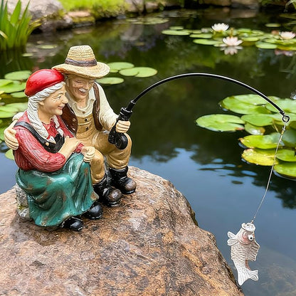 Teaeeno Couple Decor Outdoor, Timeless Moments for A Lifelong Partnership, Gift for Valentine, Wedding Anniversary