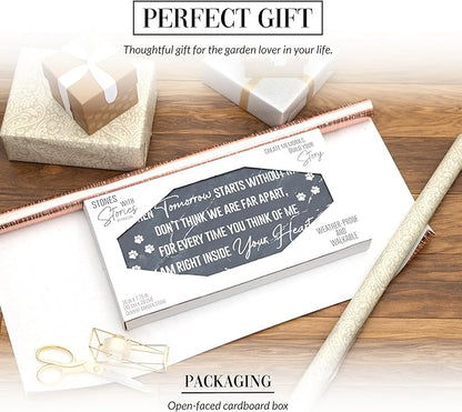 Pavilion Gift Company 25312 Pet Memorial-16" x 7.75" Garden Stone, Gray, White