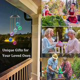 Kwaiffeo Gifts for Women, Solar Disco Ball for Garden Patio Outdoor Decor, Lovely Color Changing Solar Garden Lights, Birthday Gifts for Women, Gifts for Mom Grandma Teacher, Mothers Day Gifts