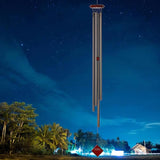 Woodstock Wind Chimes of Saturn Chimes for Outside, 47" Bronze Large Deep Tone Wind Chime Décor for Outdoor Garden, Patio, Porch, Encore Collection