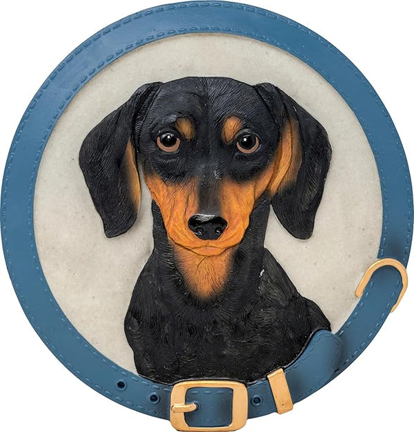 Spoontiques - Garden Décor - Dachshund Stepping Stone - Decorative Stone for Garden