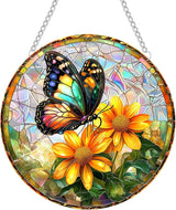 Sun Catchers Indoor Window, Acrylic Rainbow Suncatcher Window Hanging Decoration for Living Room Bedroom Summer Home Balcony Ornaments Decoration