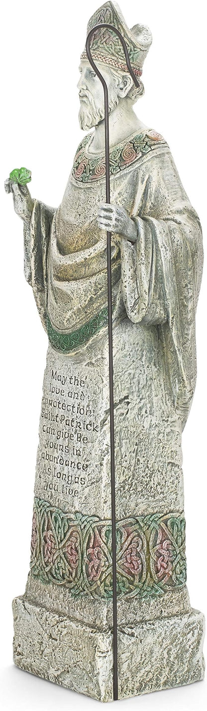 Joseph's Studio by Roman, 26.5" H St. Patrick Garde Statue, Patron Saint, Outdoor Décor