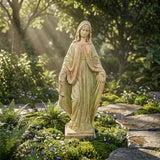 Virgin Mary Statue, Outdoor 32 Inch Tall Large Religious Garden Statue, Blessed Mother Outdoor Statue, Virgen De Guadalupe Statues for Yard, Patio, Home Decor