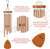 Nana Wind Chimes for Outside, Gifts for Nana Windchimes Outdoors for Patio Porch Garden Yard Hanging, Mothers Day Birthday Gifts for Nanas Grandma from Grandkids