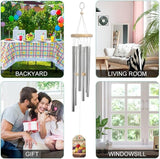 Wind Chimes for Outside Metal Wind Chimes Colorful Fruits Garden Backyard and Patio Decoration