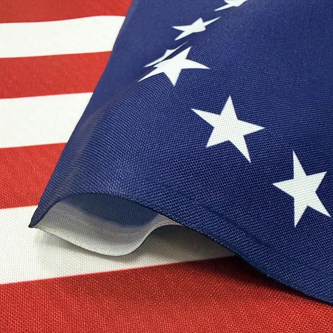 TOPFLAGS Garden Flag Stand with Betsy Ross Flag Garden Flags 12 x 18 Inch Metal 13 Star American Yard Flag Holder Pole Stake Small Flag Stands with Clips and Stopper