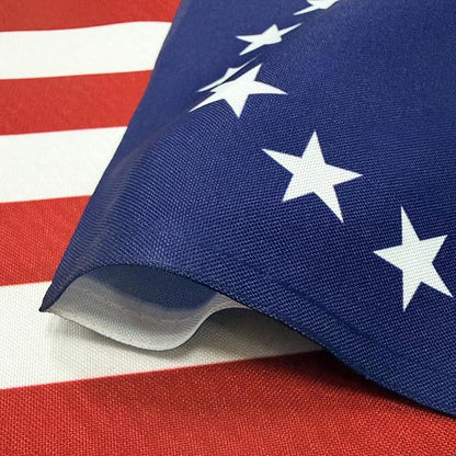 TOPFLAGS Garden Flag Stand with Betsy Ross Flag Garden Flags 12 x 18 Inch Metal 13 Star American Yard Flag Holder Pole Stake Small Flag Stands with Clips and Stopper