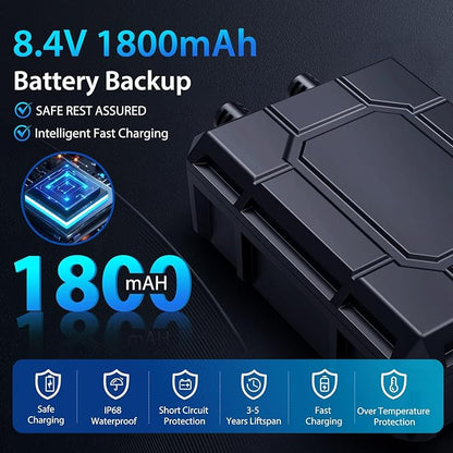 POPOSOAP Solar Pond Filter with Fountain Pump Kit Built-in 1800mAh Battery Backup, 8W Solar Water Fountain Pump, Pond Filters for Outdoor Ponds Bird Baths DIY Water Feature