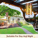 Retisee Dachshund Dog Design Solar Wind Chimes Outdoor Metal Dachshund Gifts Solar Light Windchimes Outside Indoors Christmas Decoration Birthday Gift for Home Lawn Porch Patio Garden Yard