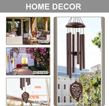 Gifts for Mom, Moms Wind Chimes, Christmas Best Gift for Mom, Mother Birthday Gift from Daughter Son, Love Reminder Gifts for Birthday Thanksgiving Mother's Day，32in