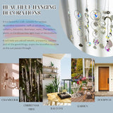 H&D HYALINE & DORA DIY Crystal Suncatcher Assembly Craft Kits for Adults 215pcs Rainbow Prisms Beads Pendant Crystal Window Sun Catchers Hanging Ornament Indoor Outdoor Decor, Silver