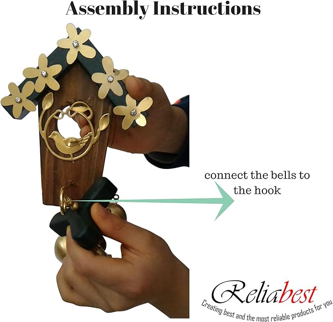 Reliabest Wind Chime for Home, Party, Night Garden, Indoor, Outdoor Decoration with Beautiful Sound, Make Your Home Better, Make You Relaxed - Great Gift