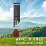 Tree of Life Memorial Wind Chimes for Loss of Loved One, Wind Chimes in Memory of a Loved One for Outside, Memorial & Sympathy Gifts for Bereavement,Condolence,Funeral
