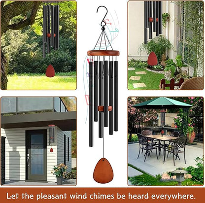 Pet Loss Bereavement Gifts Dog Cat Memorial Wind Chime, Sympathy Wind Chimes Suitable for Outdoor, Garden, Patio Decoration