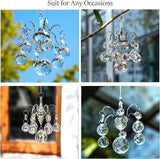 H&D HYALINE & DORA Crystals Ball Prisms Suncatcher Hanging Ornament Hanger Rainbow Maker with Hook