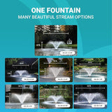 Scott Aerator DA-20 Display Pond Aerator – 1/2 Horse Power 230V 150ft Cord | Aerating Pond Fountain | Pond Aerator Pump for Small Ponds | Pond Aeration System | Made in USA