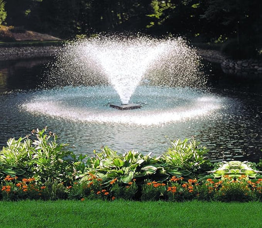 Scott Aerator DA-20 Display Pond Aerator - 2 Horse Power 230V 100ft Cord | Aerating Pond Fountain | Pond Aerator Pump for Small Ponds | Pond Aeration Systems | Made in USA