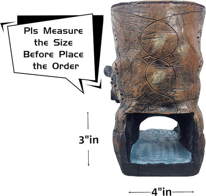 Mouse Sculpture Gutter Diverter Rain,Deco Gutter Extension Downspout,Eco-Friendly Resin Statues Gutter Extender Diverter,Splash Block, Perfect Rain Gutter Downspout Extension for 3"x4" Downspouts