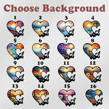 Personalized Dog Memorial Suncatchers Custom Name & Dog Breeds Remembrance Ornament Sympathy Gifts for Loss of Pet Passed Away Ideas Gift Pet Lovers in Loving Memory Window Hanging