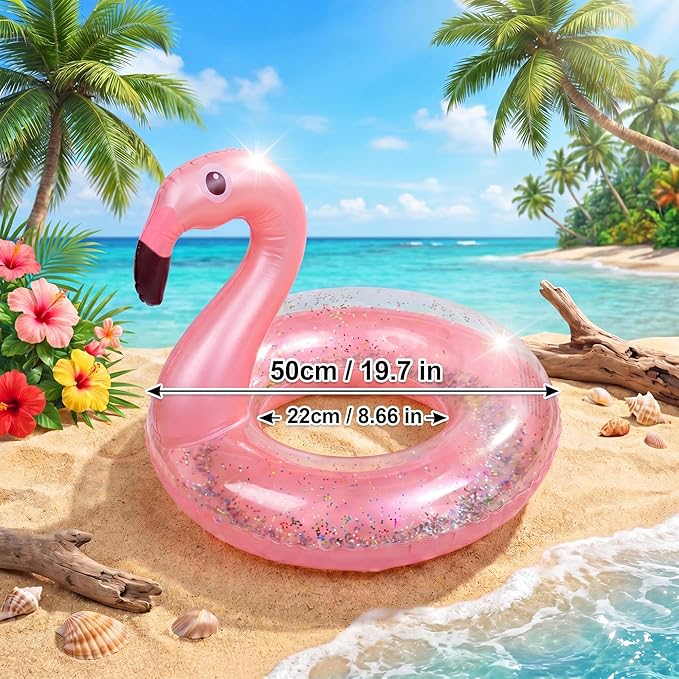Abbylike 1 Set Hawaiian Porch Goose Outfits Summer Bikini Yard Goose Outfits Costume Clothes Fits Large 23'' Cement for Garden Yard Statue Pathway Decorations