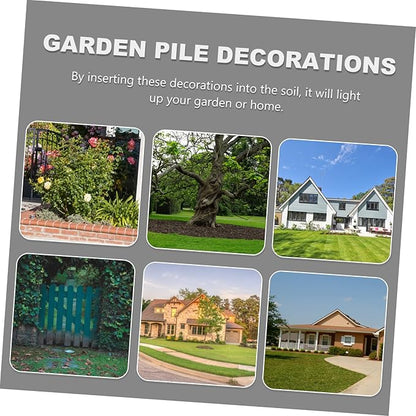 POPETPOP Acrylic Garden Soldier Adornment Outdoor Lawn Stake Decorative Ornament Weather Resistant Garden Statue for Backyard Front Lawn Decoration
