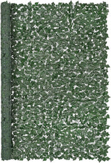 VEVOR Artificial Ivy Privacy Fence Screen, 96 x 72 in Faux Ivy Vine Leaf Hedges Fence, Greenery Privacy Fence with Strengthened Joint, Green Wall Decoration for Outdoor Garden, Yard, Balcony