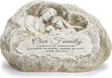 Joseph's Studio by Roman Inc., HOLY Family Garden, Garden Collection, Religious Statue, Holy Family, Memorial, Angel, Patron Saint, Décor (7x8x4)
