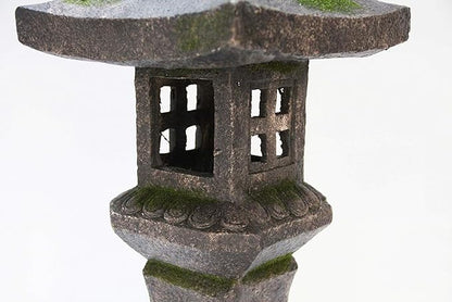 Hi-Line Gift 27IN Grey Stone Pagoda Lantern