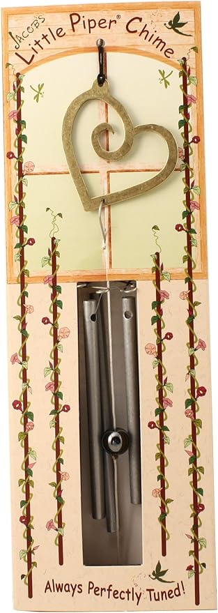 Jacob's Little Piper Wind Chime, Heart