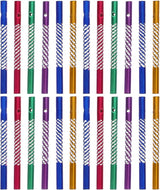 150 Pieces Wind Chime Tubes for Crafts, Aluminum Wind Chime Empty Tubes Supplies Parts Kit for DIY Making, 3.1inch (5 Color)