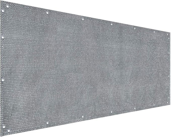 Alion Home Elegant Privacy Screen for Backyard Fence, Pool, Deck, Patio, Balcony, Outdoor Paneling and Outdoor Screening- Include Zip Ties (3 x 15 FT, Grey)