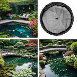 Floating Pond Corral Plant Rings - 90g 45 Cms, and Round Floating Plant Ring Fine Mesh Nets, Planters for Garden Pond Decoration Home | Outdoor Decors Maintaining Water Features Utilizations