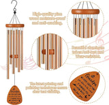 Grandpa Wind Chime for Outside: Grandpa Gifts, Metal Wind Chimes, Thoughtful Birthday Father's Day Christmas Thank You Gift for Grandfather, Home Garden Patio Yard Decor