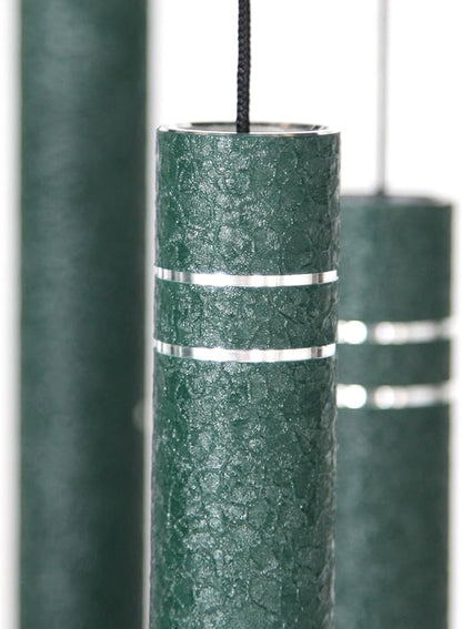 Arabesque by Wind River - 36 inch Emerald Wind Chime for Patio, Backyard, Garden, and Outdoor décor (Aluminum Chime) Made in The USA
