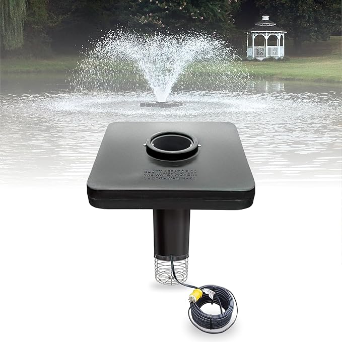 Scott Aerator DA-20 Display Pond Aerator – 1/2 Horse Power 230V 70ft Cord | Aerating Pond Fountain | Pond Aerator Pump for Small Ponds | Pond Aeration System | Made in USA