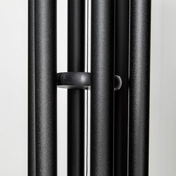 Sympathy Wind Chimes for Loss of Loved One, 40 Inch Memorial Wind Chimes for Loss of Loved Father/Mother/Lover, Commemorative Sympathy Bereavement Gifts for Condolences/Funeral (Black)