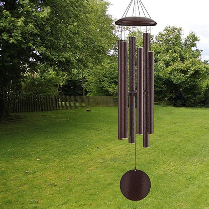 Extra Large Wind Chimes for Outside Deep Tone, Sympathy Memorial Gifts for Loss of Loved One,48" Big Wind Chime w/ 6 Heavy Tuned Aluminum Tubes Outdoor Clearance for Garden,Yard,Patio & Lawn