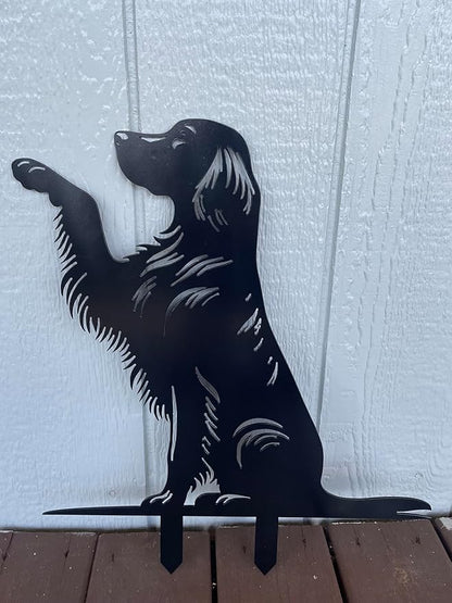 Irish Setter,Metal Irish Setter,Rusty Irish Setter,Metal Art,Metal Dog,Yard Dog,Dogs With Stakes,Pet Memorial,Personalized Dog Art Dog Yard Lawn Patio Pathway Park Pot Decor for Women Men Dog Lovers.