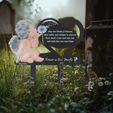 SWEEARTH Garden Decor for Outside – Express Your Eternal Love – Grave Decorations for Cemetery – Outdoor Decor – Cemetery Decorations for Grave – Grave Markers for Cemetery for Humans