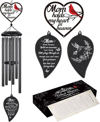 Memorial Gifts for Loss of Mom Wind Chimes,Sympathy Gifts for Loss of Mom,Bereavement Remembrance Funeral Condolence Gifts for Loss of Mother, 30“ Memorial Wind Chimes for Loss of Loved One